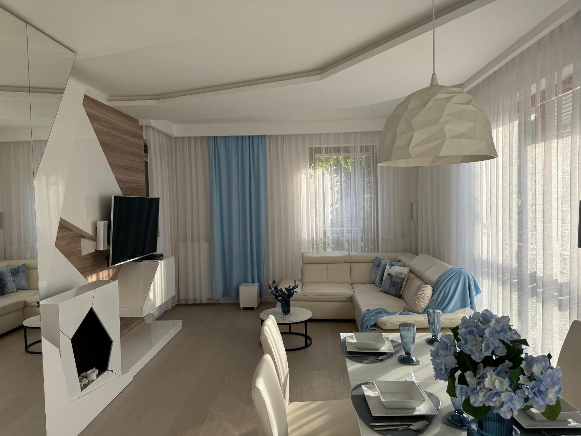Blue Seaside Apartment Гданськ Екстер'єр фото